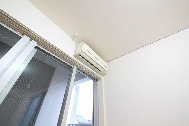 ＣＵＢＥの設備|暑さ寒さもエアコンがあれば乗り切れますよ。