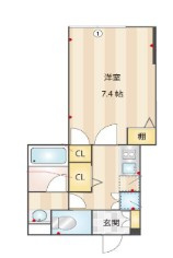 広尾フェリシタの間取り