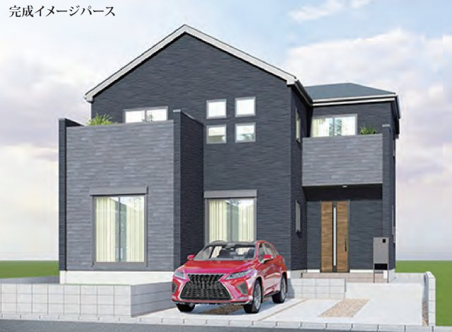 横浜市栄区犬山町 新築戸建て【仲介手数料無料】カースペース2台