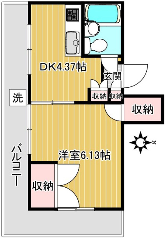 アーバンコロニ―滝野川の間取り