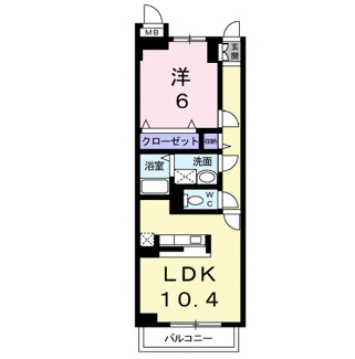 【間取り】 | エスポアメゾンⅡ