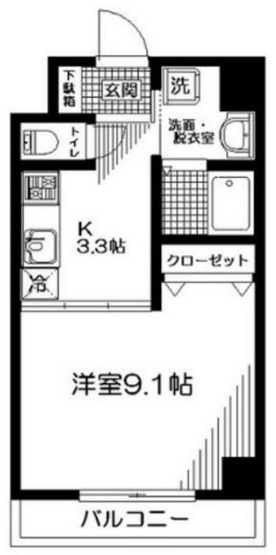 【間取り】 | クレスト高円寺