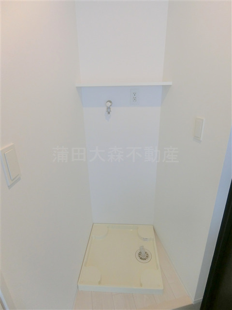 ベルネージュの設備|洗濯機置き場