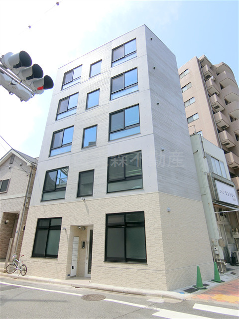 ベルネージュの外観|2025年3月築　RC鉄筋コンクリート造地上5階建て総戸数10戸Wi-Fiインターネット無料
東京都大田区南蒲田2丁目　京急空港線糀谷駅徒歩7分、京急蒲田駅徒歩8分