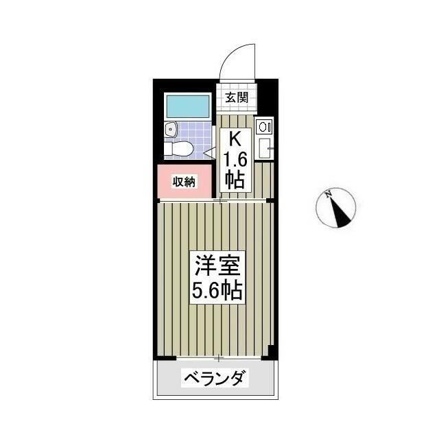 シャトール田口戸塚Ⅱの間取り