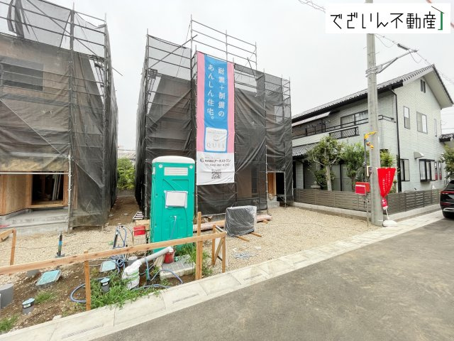 【外観】 | CRADLE GARDEN北本市二ツ家 第1　新築住宅 | ≪9号棟≫
現地(2026年8月撮影)