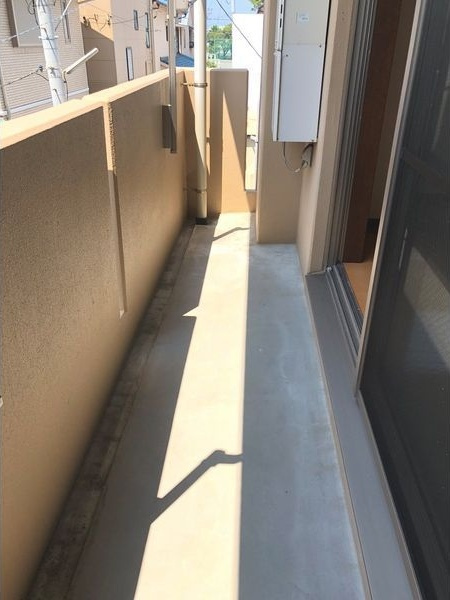 イーグルコート高沢のバルコニー