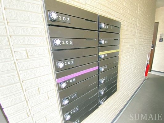 メゾンフルール小岩駅前のその他共用部分|集合ポストです。