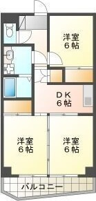 サンヒルズ松和花壇の間取り