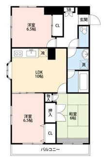 【間取り】 | 座間紫波マンション | 間取りです。