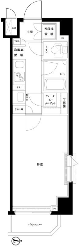 ルーブル錦糸町参番館の間取り