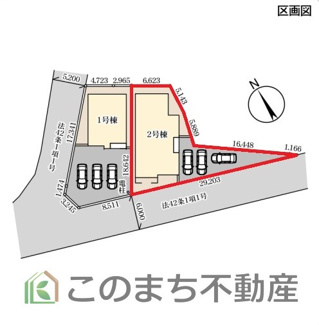 【区画図】 | LievleGarden.S古河上辺見第11 | 〔全２区画です☆〕
