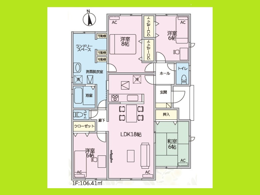 津島市神尾町字東之割の新築一戸建の間取り|◇間取図◇