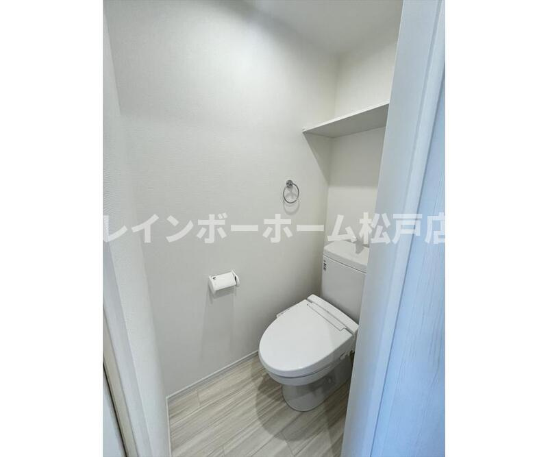 メグリオ新松戸のトイレ|落ち着いたトイレです