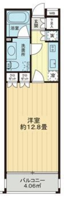 日神デュオステージ荻窪の間取り