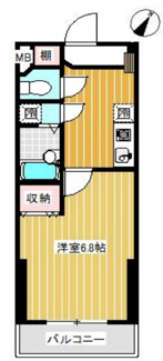 【間取り】 | フォルトゥーナ立木 | 間取りです。