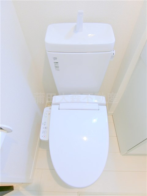 スカイヒルズ羽田のトイレ|温水洗浄便座付きのトイレ