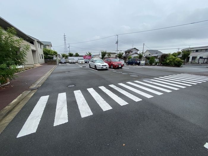 アン ソレイユ　C棟の駐車場