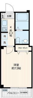 【間取り】 | ルミエール池袋 | 間取りです。