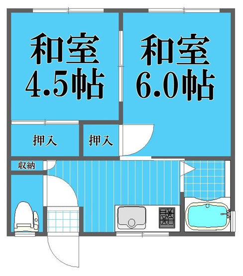 【間取り】 | ハイツリーコーポ