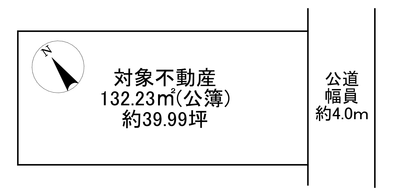 -三丁目不動産-　熊谷市伊勢町　更地渡し