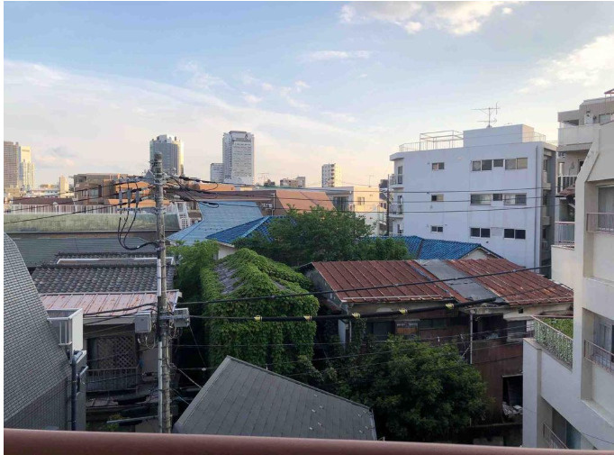 中野区東中野１丁目の賃貸マンションの展望