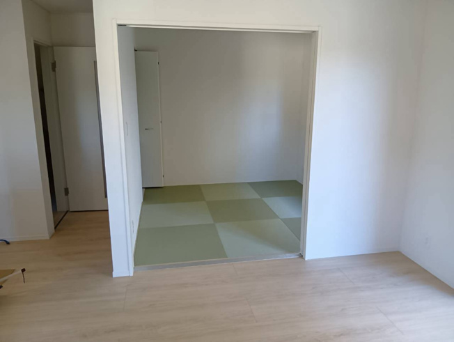 【和室】 | 沼津市西熊堂第3 新築建売分譲住宅 土地＋建物 TW06296 | 沼津市西熊堂　1号棟　1階和室4.5帖　※令和8年10月1日撮影