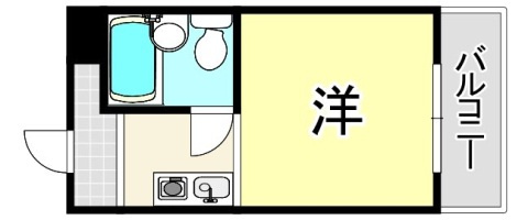 ダイドーメゾン岡本の間取り