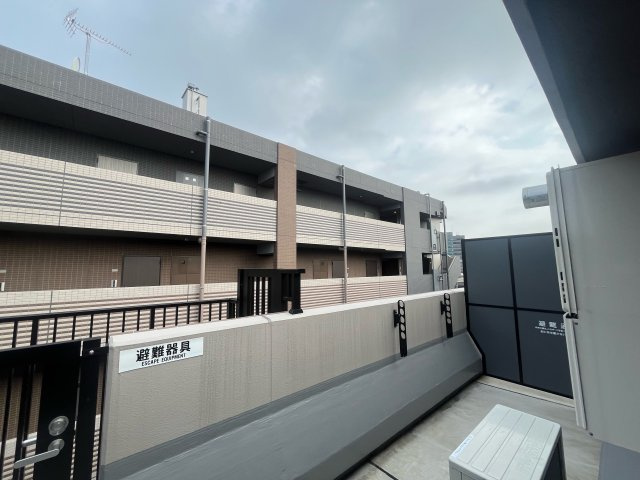 アーバンパーク東六郷Ⅱのバルコニー
