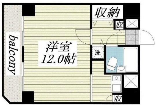 ベルシェ船橋ラマージュの間取り|間取りです。