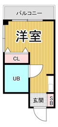 ジャルダン宝塚2番館の間取り