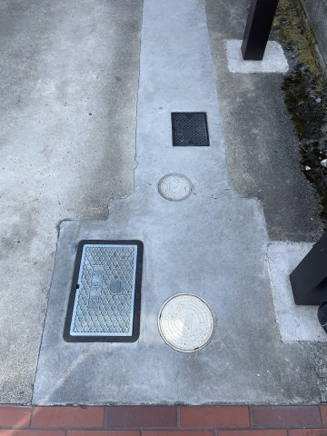 高島市安曇川町川島中古戸建のその他|上水メーターボックス