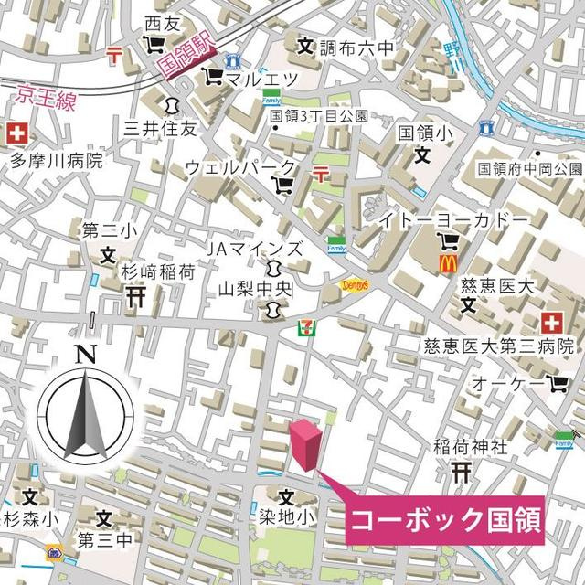 コーボック国領の地図