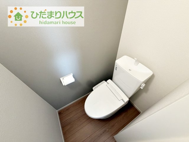 【トイレ】 | 取手市宮和田15期　新築戸建　1号棟 | トイレは1F、2F共に完備！取り合いになることがありませんね(^^)/