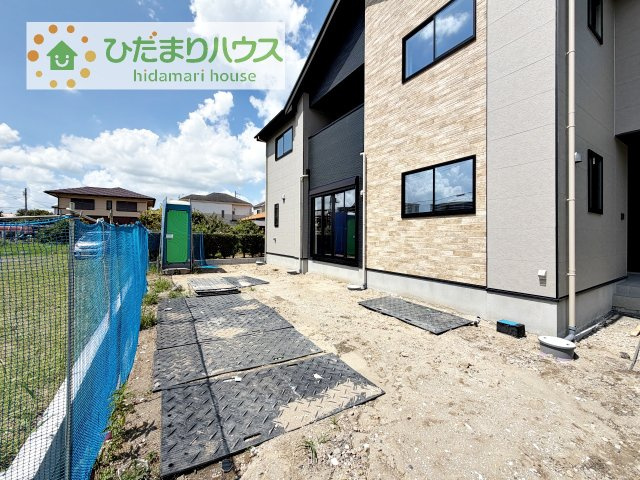 【庭】 | 取手市宮和田15期　新築戸建　1号棟 | お庭付物件になります！お庭遊びや、プールなどお子様も大喜び(^^)
