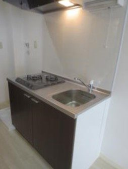 中野区中央２丁目の賃貸マンションのキッチン