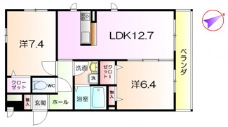 【間取り】 | シャーメゾンセレッソ