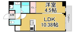プレジオ武庫川アジアンの間取り