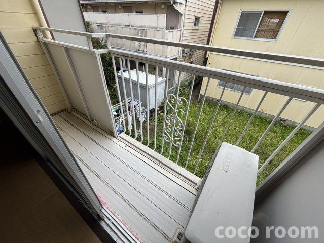 タウニィ大栄　Ａのバルコニー