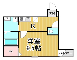 フジパレス西宮段上町の間取り