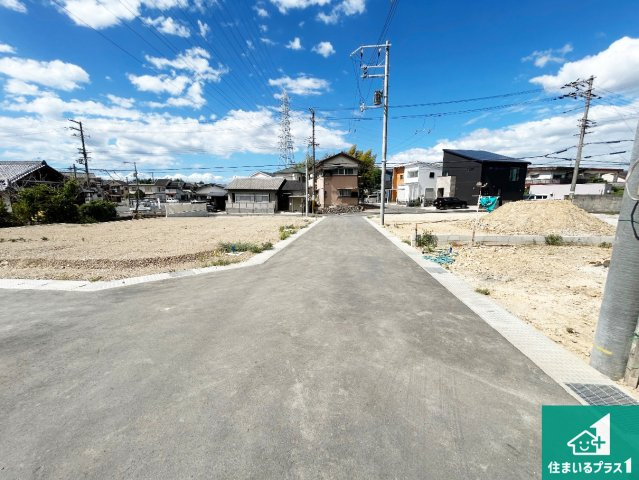 和泉市浦田町　第1期　新築一戸建ての外観|周辺は落ち着いた街並みの住宅地！子育てがしやすい住環境です！まだ未完成ですが、現地でしかわからない事もございます。是非一度ご覧ください。