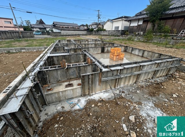 和泉市浦田町　第1期　新築一戸建ての外観|周辺は落ち着いた街並みの住宅地！子育てがしやすい住環境です！まだ未完成ですが、現地でしかわからない事もございます。是非一度ご覧ください。