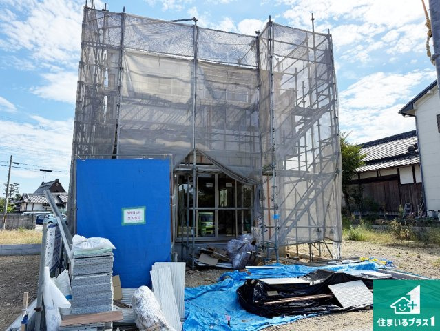 ◆和泉市浦田町　第1期　新築一戸建ての外観|周辺は落ち着いた街並みの住宅地！子育てがしやすい住環境です！まだ未完成ですが、現地でしかわからない事もございます。是非一度ご覧ください。