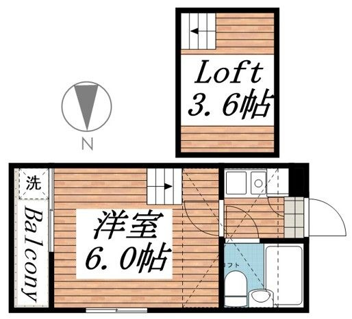 ジュネパレス松戸第４６の間取り