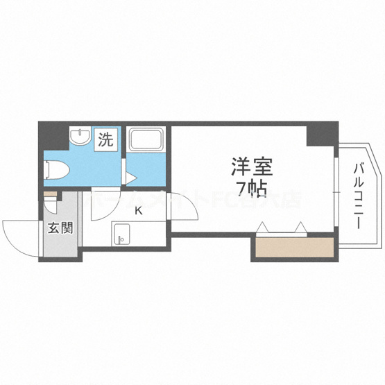 【間取り】 | S-FORT大今里西