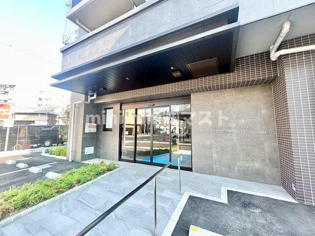 エスリードレジデンス大阪福島シティスクエアのエントランス