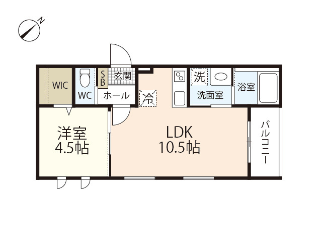 AsuMaison長束の間取り