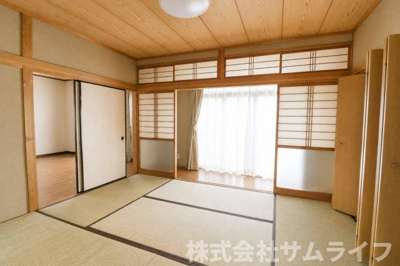 【和室】 | 山野平家346坪敷地