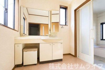 【独立洗面台】 | 山野平家346坪敷地