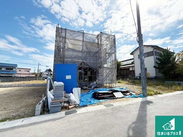和泉市浦田町　第1期　新築一戸建ての外観|周辺は落ち着いた街並みの住宅地！子育てがしやすい住環境です！まだ未完成ですが、現地でしかわからない事もございます。是非一度ご覧ください。